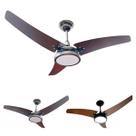 Ventilador Silencioso De Teto Luxo C/ Dimmer 3 Pás 105cm Ventilador Silencioso De Teto Luxo C/ Dimmer 3 Pás 105cm