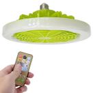 Ventilador Silencioso Para Teto Moderno LED Luminária Sala