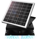 Ventilador solar de sótão DC HOUSE 32W Metal Shell 2500CFM 300m² Ventilador solar de sótão DC HOUSE 32W Metal Shell 2500CFM 300m²