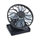 Ventilador Solar Portátil Mini Com Clip Para Camping, Caminhadas, Viagens E Resfriamento No Verão