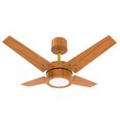 Ventilador Teto 1062 Madeira Freijó 3000k 127v+ Controle