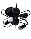 Ventilador Teto Controle Remoto Vent Soluções Motor Potente Eficiente Bivolt WEG 8085