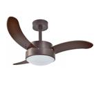 Ventilador Teto Evolution Silencioso Marrom 3 PásTabaco 110v
