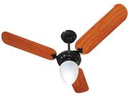 Ventilador Teto Globo Preto/Madeira 110v - Ventidelta 38-3172 Ventilador Teto Globo Preto/Madeira 110v - Ventidelta 38-3172