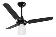 Ventilador Teto Loren-sid Diplomata Lumi M3 3 Pás Preto 220v