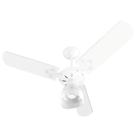 Ventilador teto new delta light branco 3pas - venti delta
