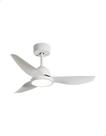 Ventilador Teto Plafon Led Dimerizável Com Controle