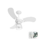 Ventilador Teto Super Baby Colors 3 Pás Mdf Branco 220V
