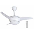 Ventilador Teto Ventisol Vortice Inverter Bivolt Com Controle Remoto Branco