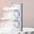 Ventilador Torre Usb Duplo Potente Mesa Refrigeração Top Ventilador Torre Usb Duplo Potente Mesa Refrigeração Top