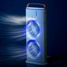 Ventilador Torre Usb Potente Duplo Mesa Melhor Ar Frio