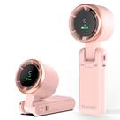 Ventilador turbo portátil PlayHot N607 5 velocidades 5000mAh 12h rosa