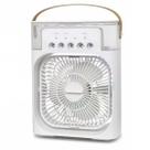 Ventilador Umidificador 3 Velocidades Usb C Rgb Branco