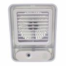Ventilador Umidificador Agua 3 Velocidades Touch USB LED Verao Calor Casa Mesa Trabalho Estudo Silencioso Portatil