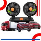 Ventiladores Circulador De Ar Rotação 360 Graus Painel Para Carro Caminhões Veículos Veicular Trailers Suporte Viagens Longas Acessórios Refrigeração