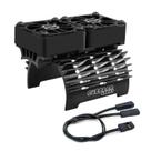Ventiladores de resfriamento de motor RC ARRAROWN Twin 30mm para 40mm sem escova