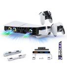 Ventiladores de resfriamento PS5 Slim Stand NexiGo Charger LED brancos