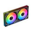Ventiladores Digitais ARGB De 360MM XIGMATEK Infinity SF360 Com Display De Velocidade E Controlador