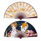 Ventiladores dobráveis Ventilador portátil Anime Natsume's friends x2