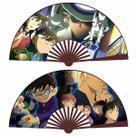 Ventiladores dobráveis Ventiladores portáteis Hand Anime Detectives Conan, 2 unidades