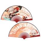 Ventiladores dobráveis Ventiladores portáteis Hand Anime Genshins Impacts x2