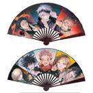 Ventiladores dobráveis Ventiladores portáteis Hand Anime Jujutsus Kaisens x2