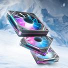 Ventiladores para PC AsiaHorse AMICI-5GT RGB com 24 luzes LED de 1800 RPM