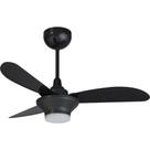Ventisol Mistral3 Pás Preto Bivolt