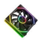 Ventoinha De Gabinete ARGB PWM Silenciosa De 12CM Power Train PRISM 8RS AURA SYNC Para Resfriamento