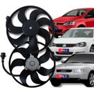 Ventoinha do Radiador Audi Golf Fox Polo Bora 7 Pás MODELO GRANDE 1999 2000 2001 2002 2003 2004 2005 2006 2007