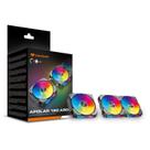 Ventoinha, modelo apolar 120 argb black kit com 3