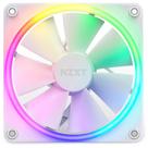 Ventoinha NZXT F120RGB, 120mm, Led RGB, Branco - RF-R12SF-W1