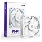 Ventoinha NZXT F140X Performance, 140mm, PWM, RGB, Branco - RF-U14PN-W1