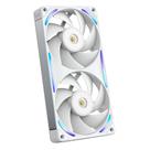 Ventoinha NZXT F240X Performance, 120mm, PWM, RGB, 2x Single-Frame, Branco - RF-U24PN-W1