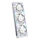 Ventoinha NZXT F360X Performance, 120mm, PWM, RGB, 3x Single-Frame, Branco - RF-U36PN-W1 Ventoinha NZXT F360X Performance, 120mm, PWM, RGB, 3x Single-Frame, Branco - RF-U36PN-W1