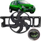 Ventoinha Radiador Eletroventilador Clio 1.0 2000 2001 2002
