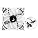 Ventoinha Rise Mode Galaxy Motherboard, 120mm, RGB, Preto - RM-MB-01-12V Ventoinha Rise Mode Galaxy Motherboard, 120mm, RGB, Preto - RM-MB-01-12V