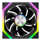 Ventoinha Rise Mode Magneto X Reverse, 120mm, ARGB, Preto - RM-MAX-ARGB-B-RV Ventoinha Rise Mode Magneto X Reverse, 120mm, ARGB, Preto - RM-MAX-ARGB-B-RV