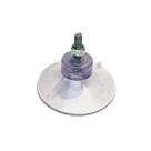 Ventosa de 40mm (4 cm) Em PVC Cristal Com Parafuso e Porca