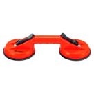 Ventosa dupla de plastico, 1 pc // mtx