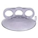 Ventosa Garra 3 Dedos PVC Cristal 110mm Martelinho De Ouro