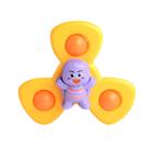 Ventosa giratória Baby Bath Toy Suction Cup Top Toy