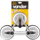 Ventosa tripla alumínio capacidade 75kg - Vonder