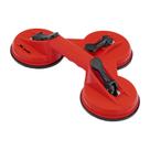 Ventosa tripla de plastico, 1pc mtx