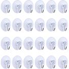 Ventosa Wall Hook Hanger Mudder 24 peças (4,5 cm)