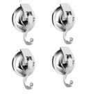 Ventosas a vácuo Hooks IrOmic Heavy Duty (pacote com 4)