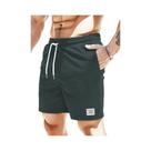 Verão nova cor sólida rendas sweatpants veludo simples trimestre shorts masculinos calças casuais Verão nova cor sólida rendas sweatpants veludo simples trimestre shorts masculinos calças casuais