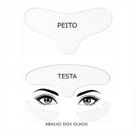 Verdadeiro Kit Anti Rugas Silicones Para Peito Testa Olhos Lavável Durável - ENTREGA IMEDIATA