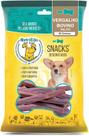Vergalho Bovino Palito Natural 80 Gr Petisco para Cães, Desidratado para Cachorro - Mordedor para Pet