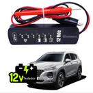 Verificador De Bateria E Alternador Automotivo 12Vdc Portatil Carro Moto Knup